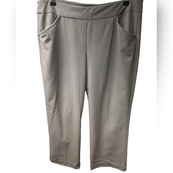 Anne Klein Pull On Style Ankle Pants Sz M - Picture 1 of 11